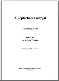 Dr. Székely Vladimír - A képtechnika alapjai