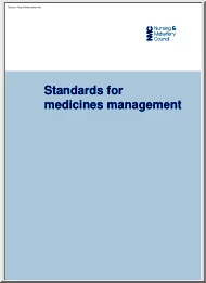 Standards for Medicines Management