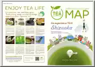 Japanese Tea Experience Guide Map, Shizuoka