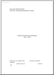 Komondi Gabriella - A Holmi című folyóirat repertóriuma, 1995-1999