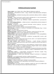 Vállalatgazdaságtan fogalmak