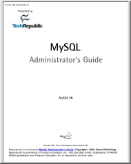 MySQL Administrators Guide, optimization