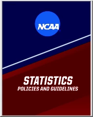 NCAA, Statistics Policies and Guidelines