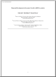 Abid-Bahloul-Mroua - Financial Development and Economic Growth in MENA countries