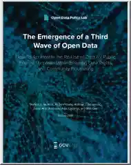 The Emergence of a Third Wave of Open Data