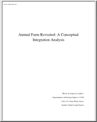 Daniel Joseph Segreti - Animal Farm Revisited, A Conceptual Integration Analysis