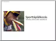 Török Éva - Sporttáplálkozás