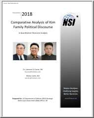 Comparative Analysis of Kim Family Political Discourse
