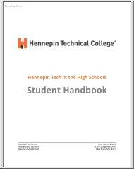Hennepin Technical College, Student Handbook