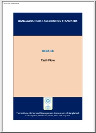 Bangladesh Cost Accounting Standards, Cash Flow