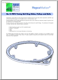 PRT2 Timing Belt Ring Slides, Pulleys and Belts
