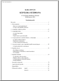 Kara István - Kápálika szádhana