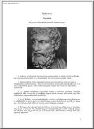 Epikurosz - Maximák