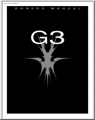 G3 Owner Manual