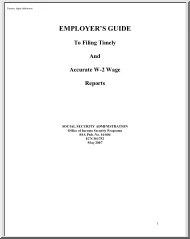 Employers Guide to Filing Timely and Accurate W-2 Wage