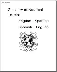 Glossary of Nautical, English-Spanish