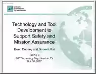 Denney-Pai - Technology and Tool Development to Support Safety and Mission Assurance