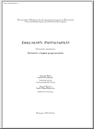 Szeredi-Benkő - Deklaratív programozás