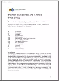 Albrecht-Reda-Andersson - Position on Robotics and Artificial Intelligence