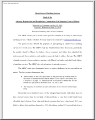 Study of the Attorney Registration and Disciplinary Commission of the Supreme Court of Illinois