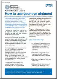 How to Use Your Eye Ointment