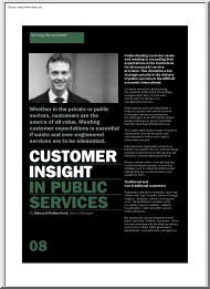 Customer Insight in Public Services