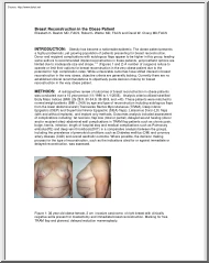 Breast Reconstruction in the Obese Patient