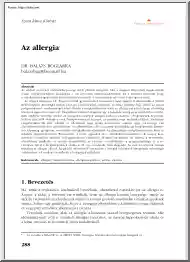 Dr. Balázs Boglárka - Az allergia