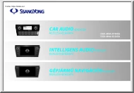 Ssangyong Car Audio és navigációs rendszer kézikönyv
