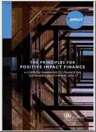 The Principles for Positive Impact Finance