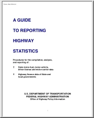 A Guide to Reporting Highway Statistics