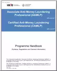 AAMLP CAMLP Programme Handbook