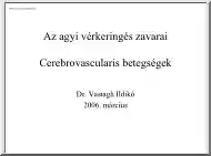 Dr. Vastagh Ildikó - Az agyi