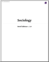 Sociology, Brief Edition v1.0