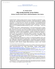 Dr. Kovács Gyula - Még mindig Endrődy versus Pekáry, Reflexió Petrétei Dávid Elsők a daktiloszkópiában című írására