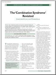 Christopher-Finbarr - The combination syndrome revisited