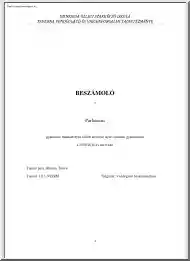 Molnár Tímea - Beszámoló a
