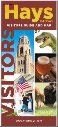 Hays Kansas, Visitors Guide and Map