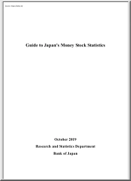 Guide to Japans Money Stock Statistics