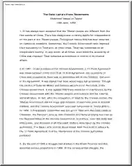 The Dalai Lamas Press Statements