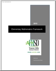 Elementary Mathematics Framework
