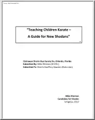 Mike Kleiman - Teaching Children Karate, A Guide for New Shodans