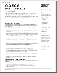 DECA Stock Market Game