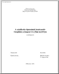 Bakodi Veronika - A szóalkotás