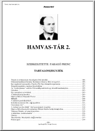 Faragó Ferenc - Hamvas tár 2.