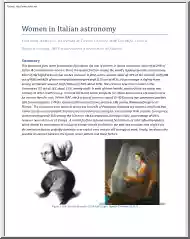 Matteucci-Gratton - Women in Italian Astronomy