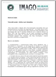 Hodován Zsófia - Tetovált testek, bőrbe varrt identitás