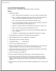 Lord of the Flies Study Questions and Answers
