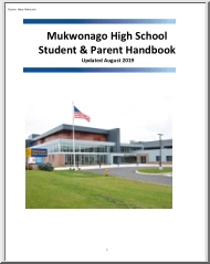 Mukwonago High School, Student Parent Handbook