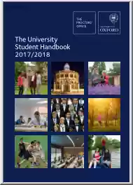 University of Oxford, Student Handbook